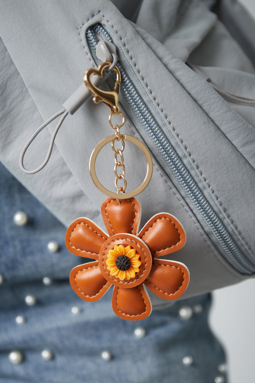 Anhänger „Floral Delight“ – Schwarz
