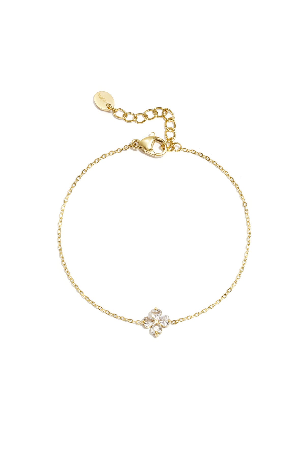 Armband mit Kleeblattverzierung