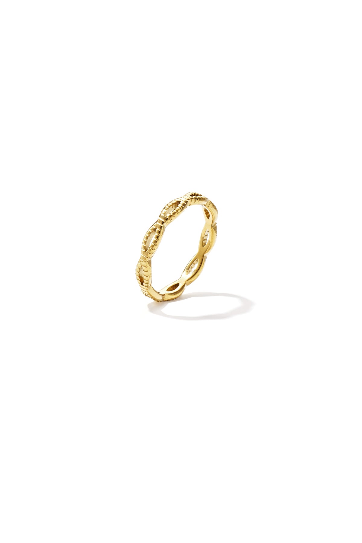 Ring mit Flechteffekt