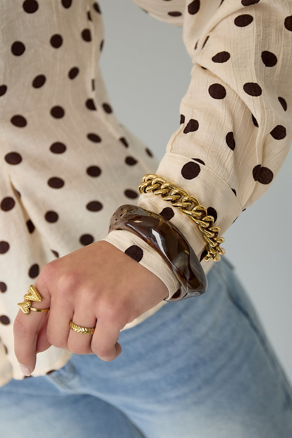 Statement-Gliederarmband