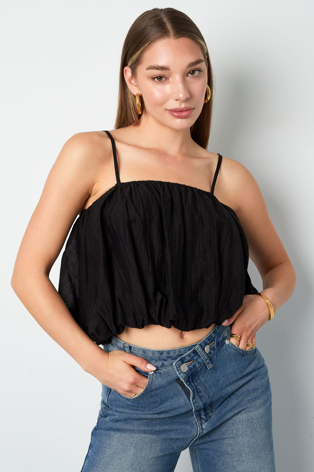 Gewebte Casual Damen-Top Ohne Ärmel Einfarbige Farbe Frühling/Sommer