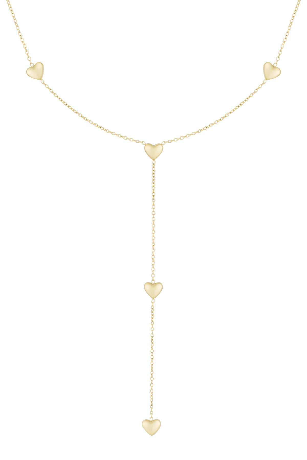 Halskette „Endlose Liebe“ – Goldfarben