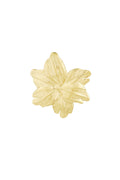 Brosche Blumenfluss - Goldfarben