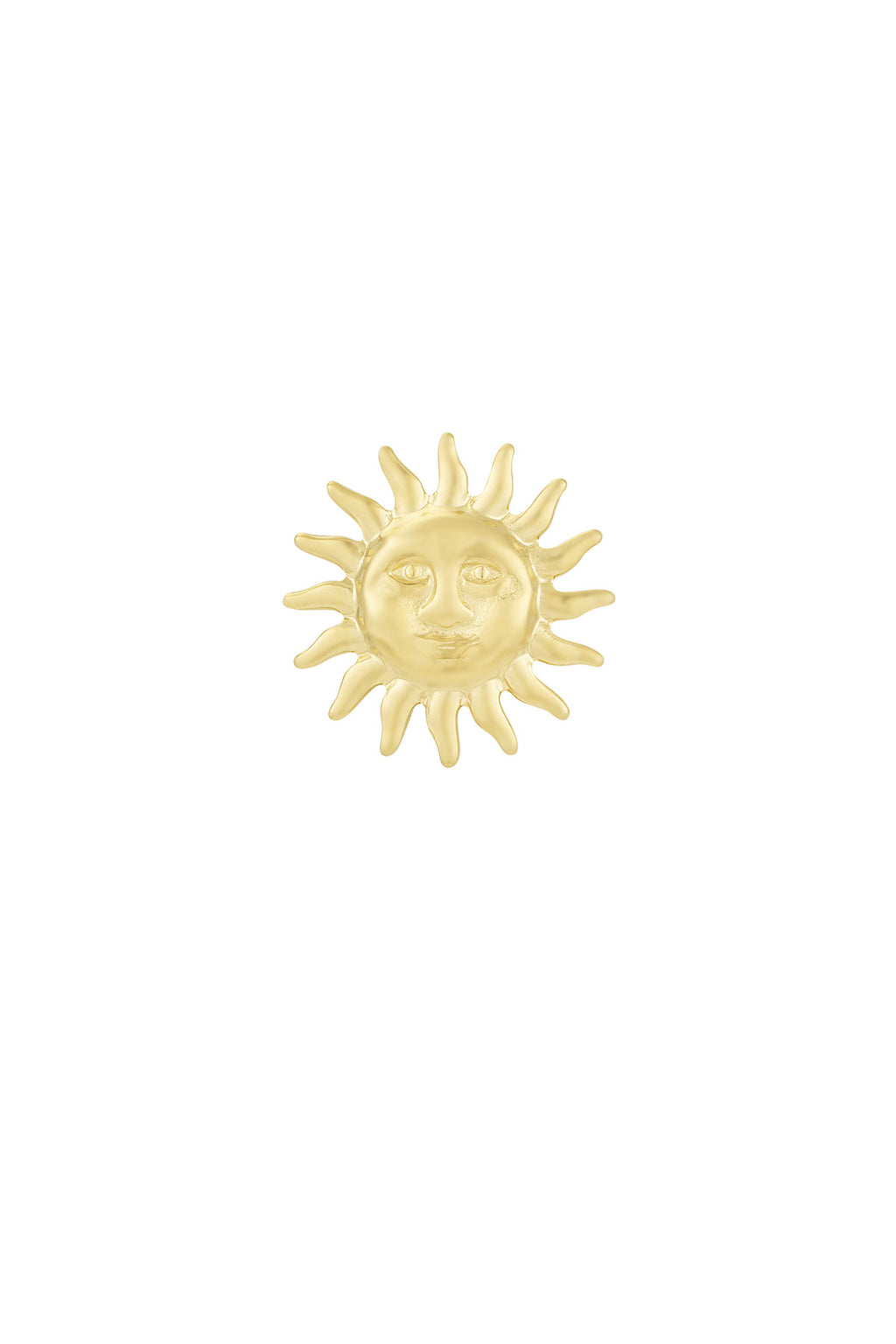 Brosche Sonnenschein - Goldfarben
