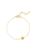 Armband Blume mit Perlen 