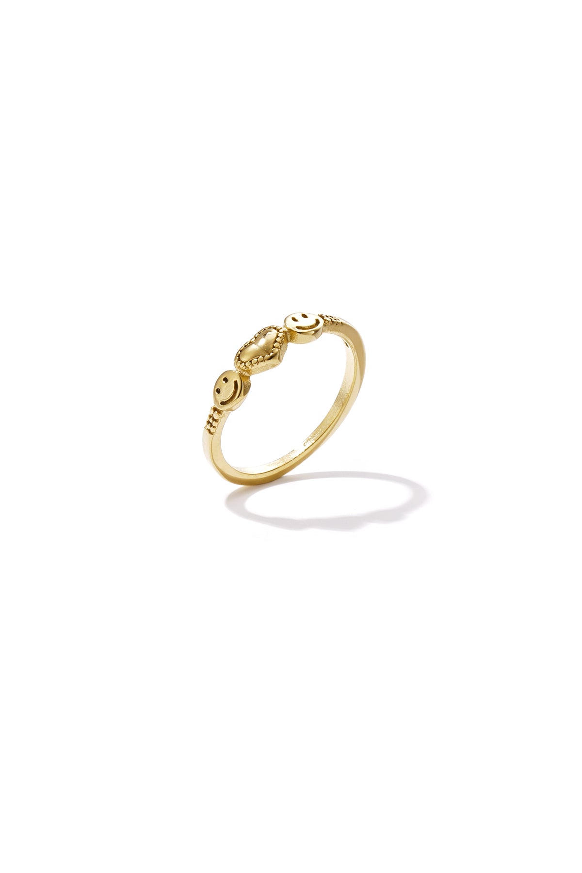 Ring mit Smileys und Herz