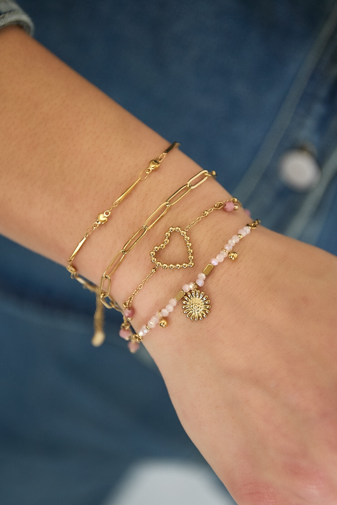 Dreifachperlenarmband