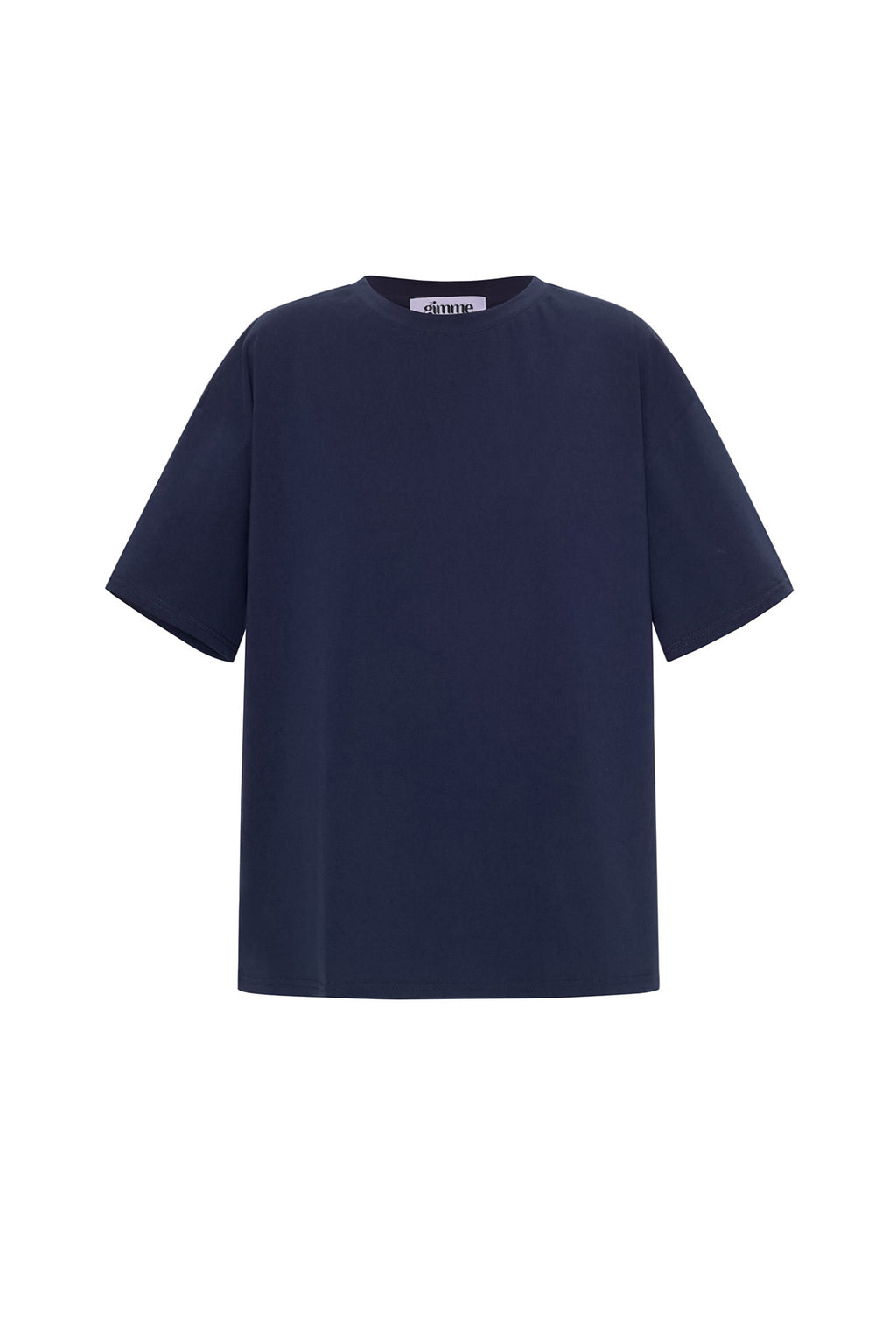 Cotton Damen T-Shirt Casual Letters