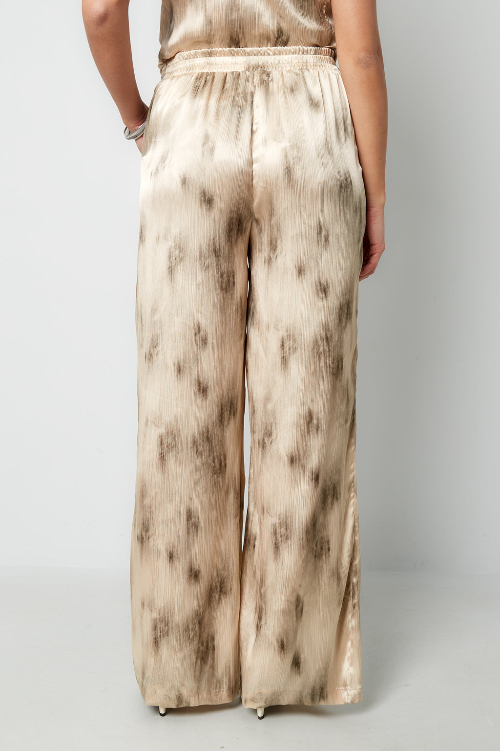 Gewebte Casual Damen Weite Hosen Tie-dye Frühling/Sommer