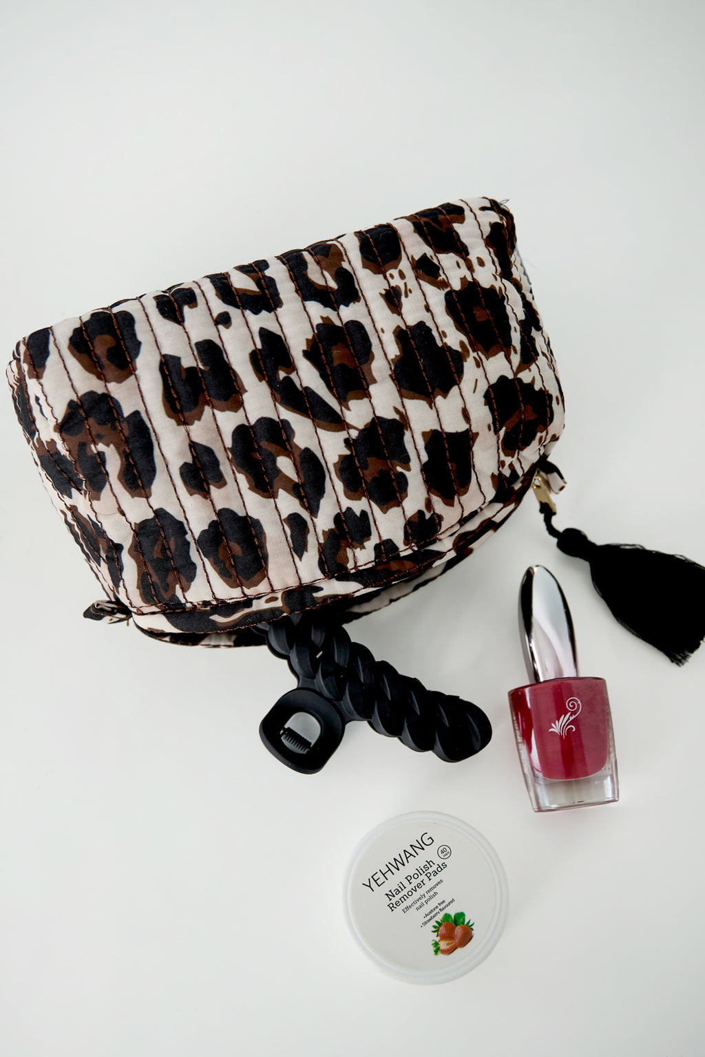Make-up-Taschen Leopardenmuster Täglich Polyester Tägliches Zubehör
