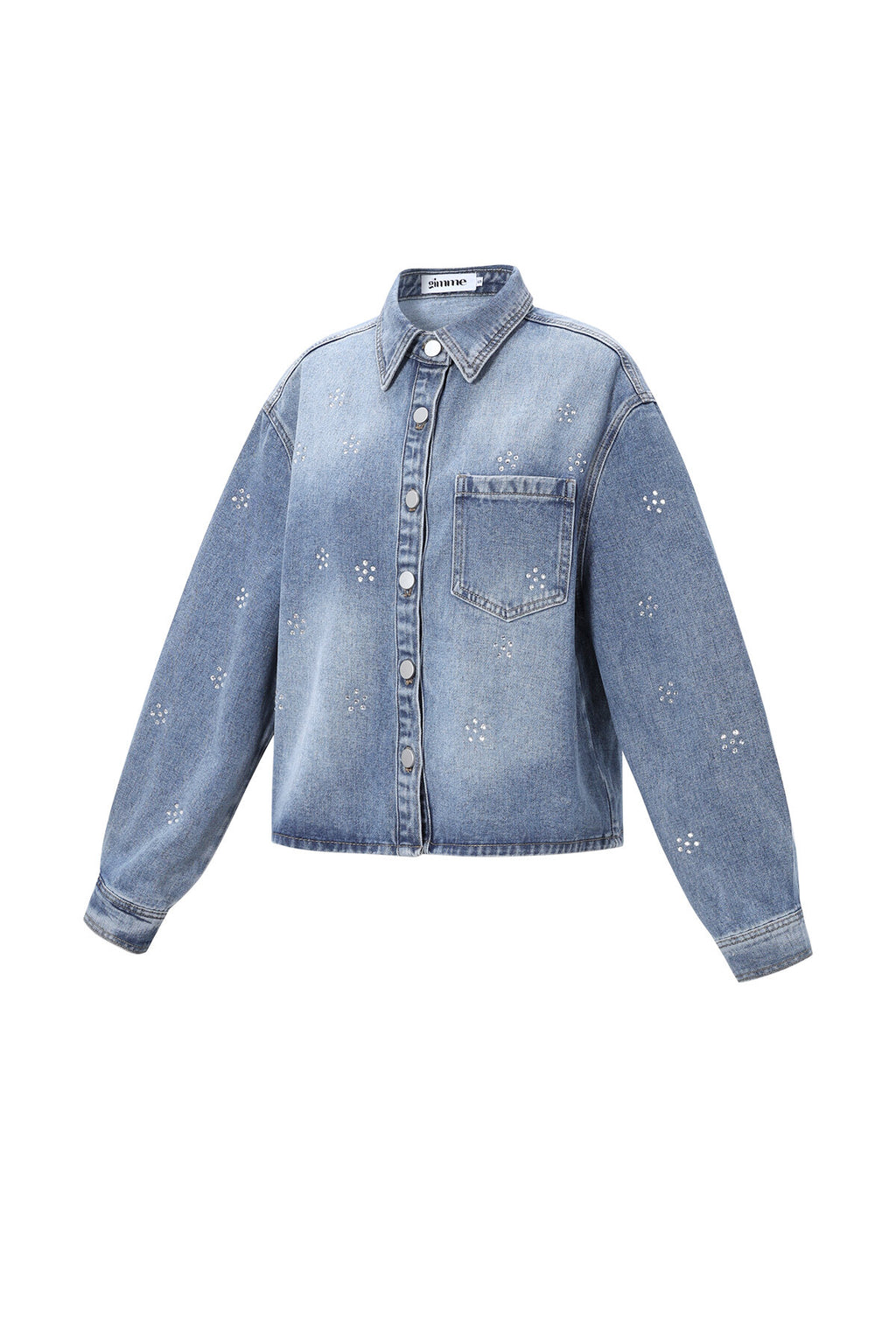 Strass-Jeansjacke