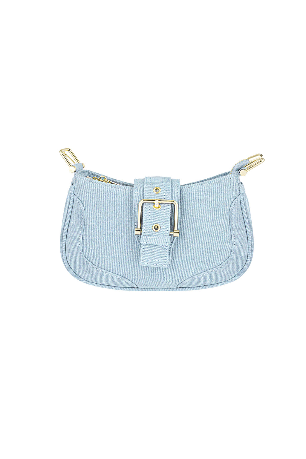 Farbige Tasche mit Schnallendetail