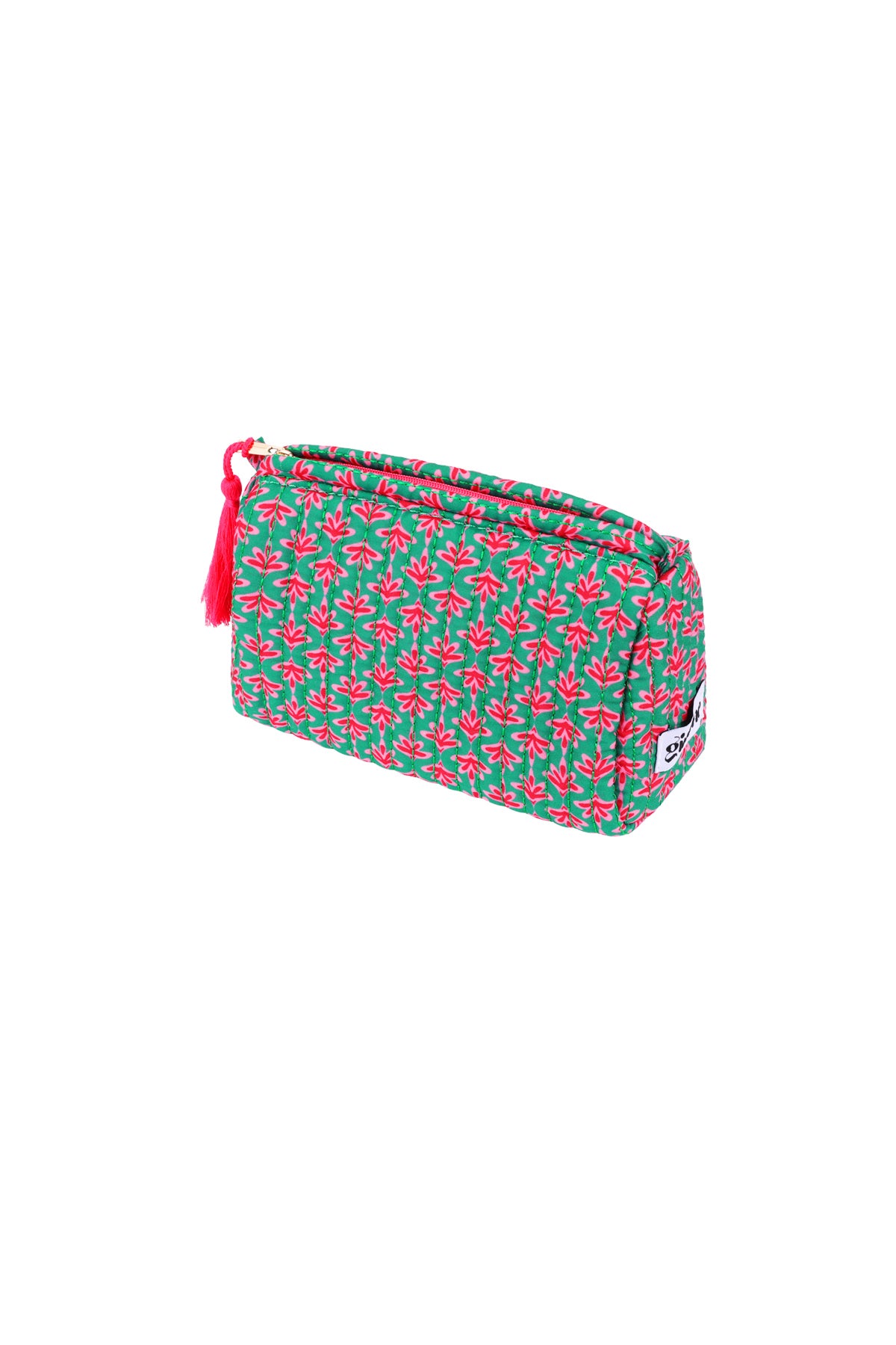 Kosmetiktasche mit Blumenmuster