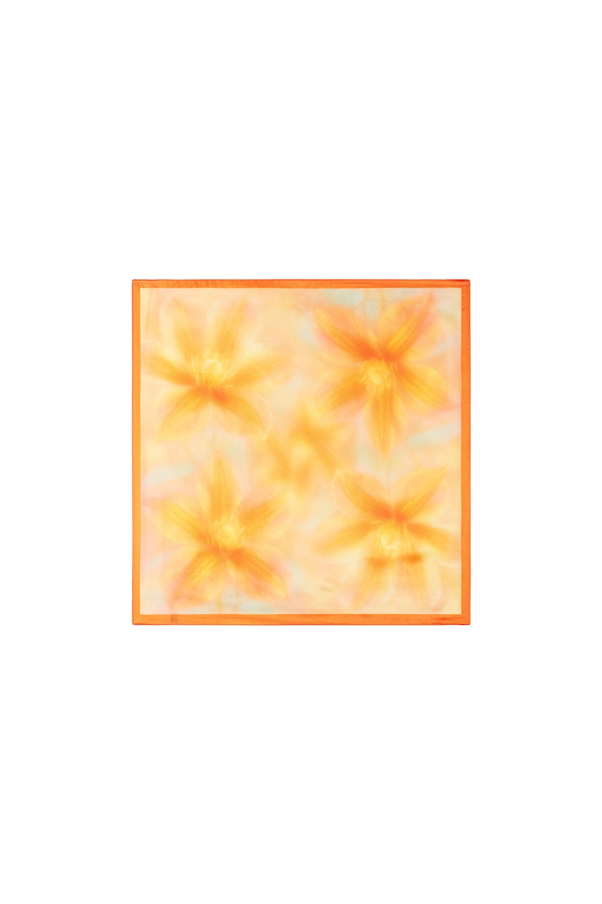 Sommerschals, Blumenmuster, lässig, Polyester, Alltagsaccessoires