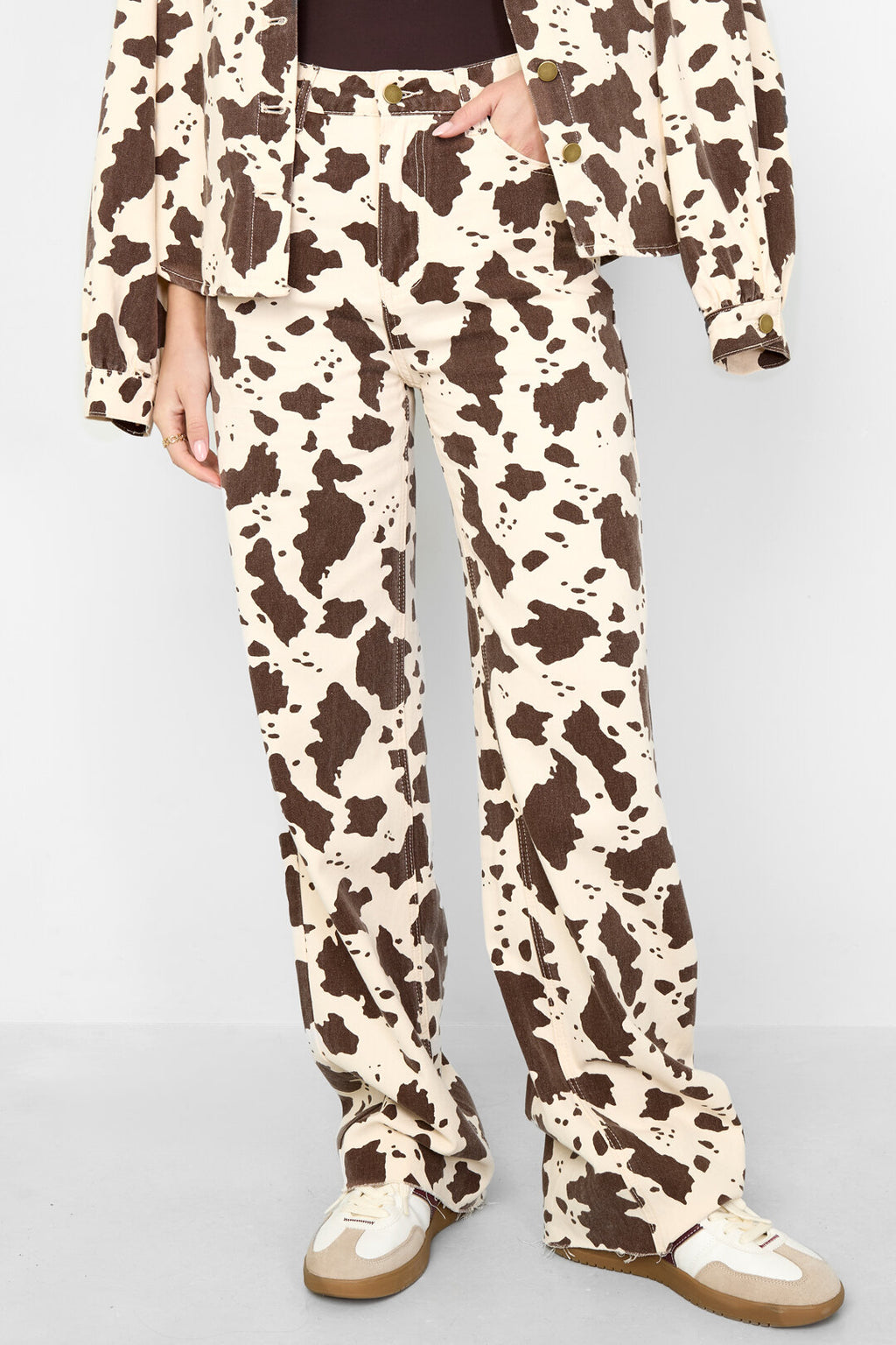 Das Cowgirl &amp; liebevolle Leopardenjeans