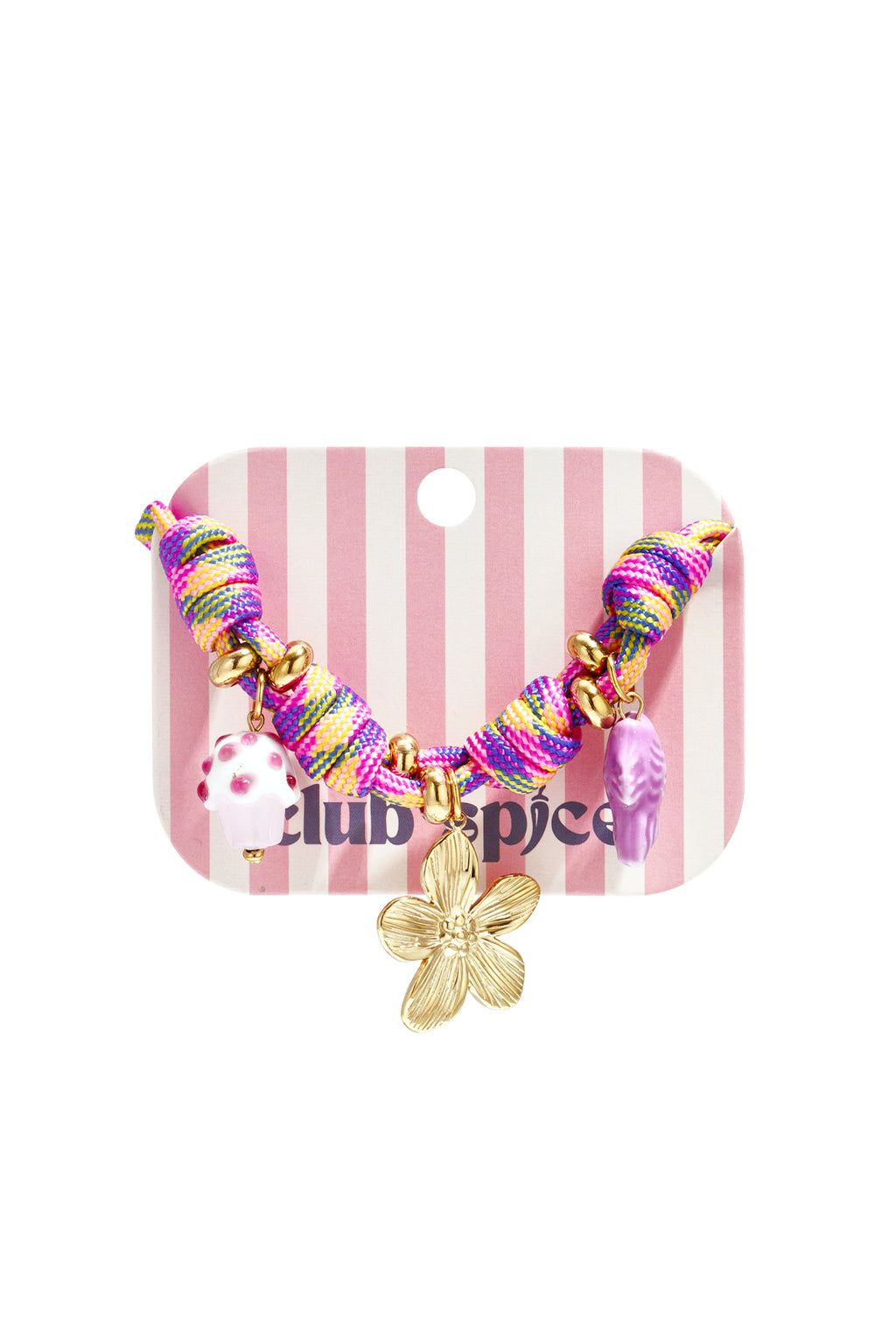 Seil-Charm-Armbänder, Blumenmuster, lässig-romantisch, Damenschmuck