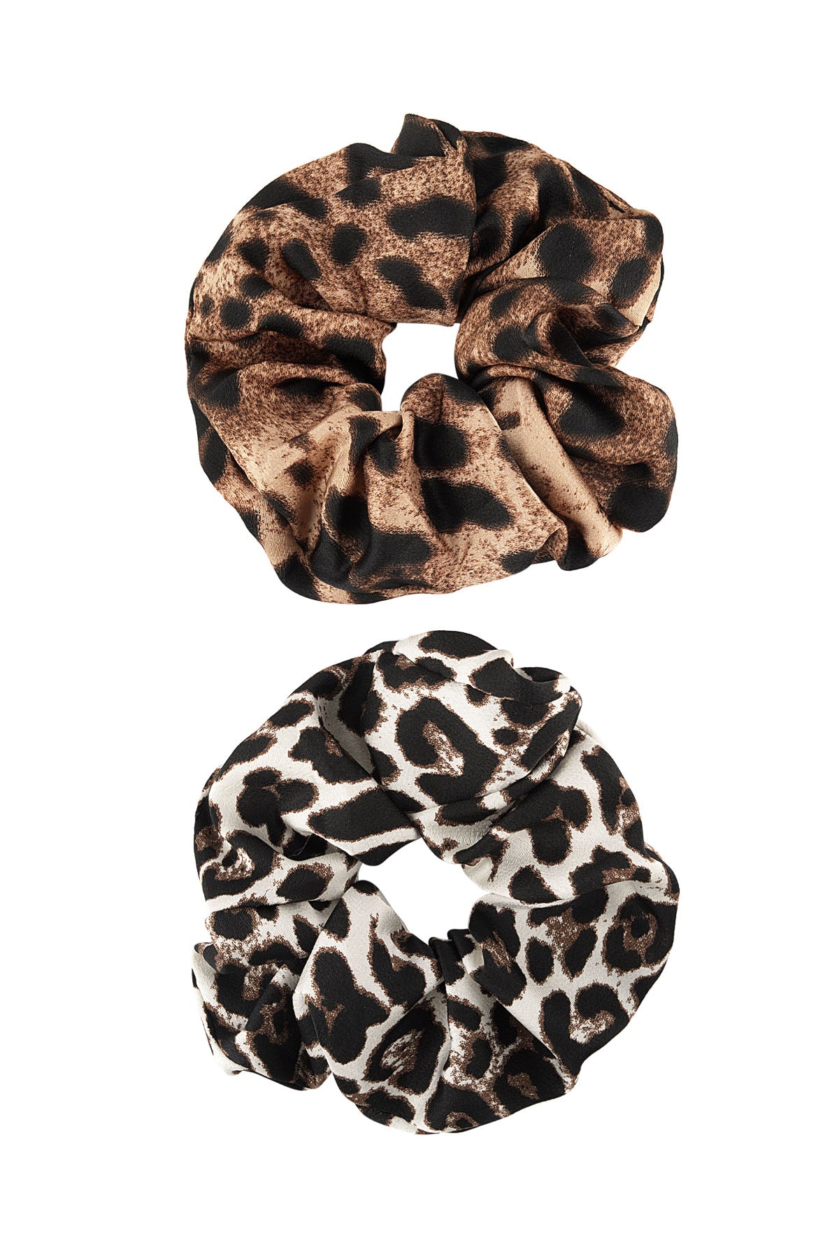 Haargummis mit Tiger-Print