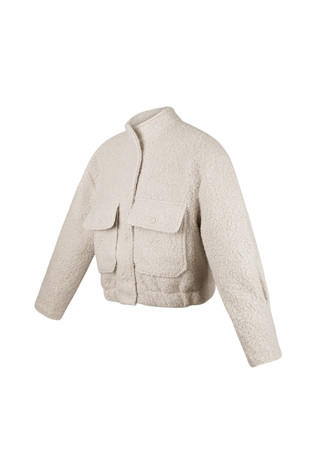 Gewebte Polyesterfaser Damenjacke Casual Einfarbig Herbst/Winter