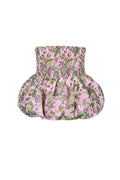 Seidenmischung Ärmelloses Oberteil Peplum Frühling/Sommer