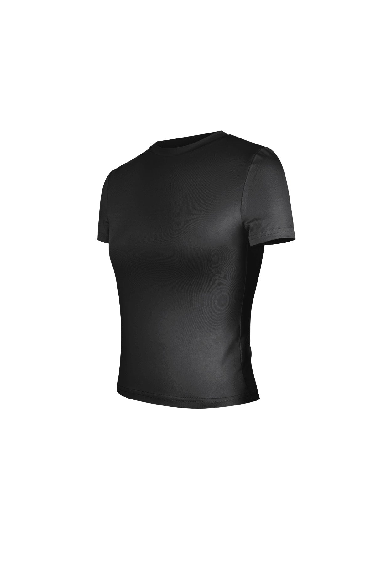Polyester Damen Kurzarm Oberteil Passform Bodycon