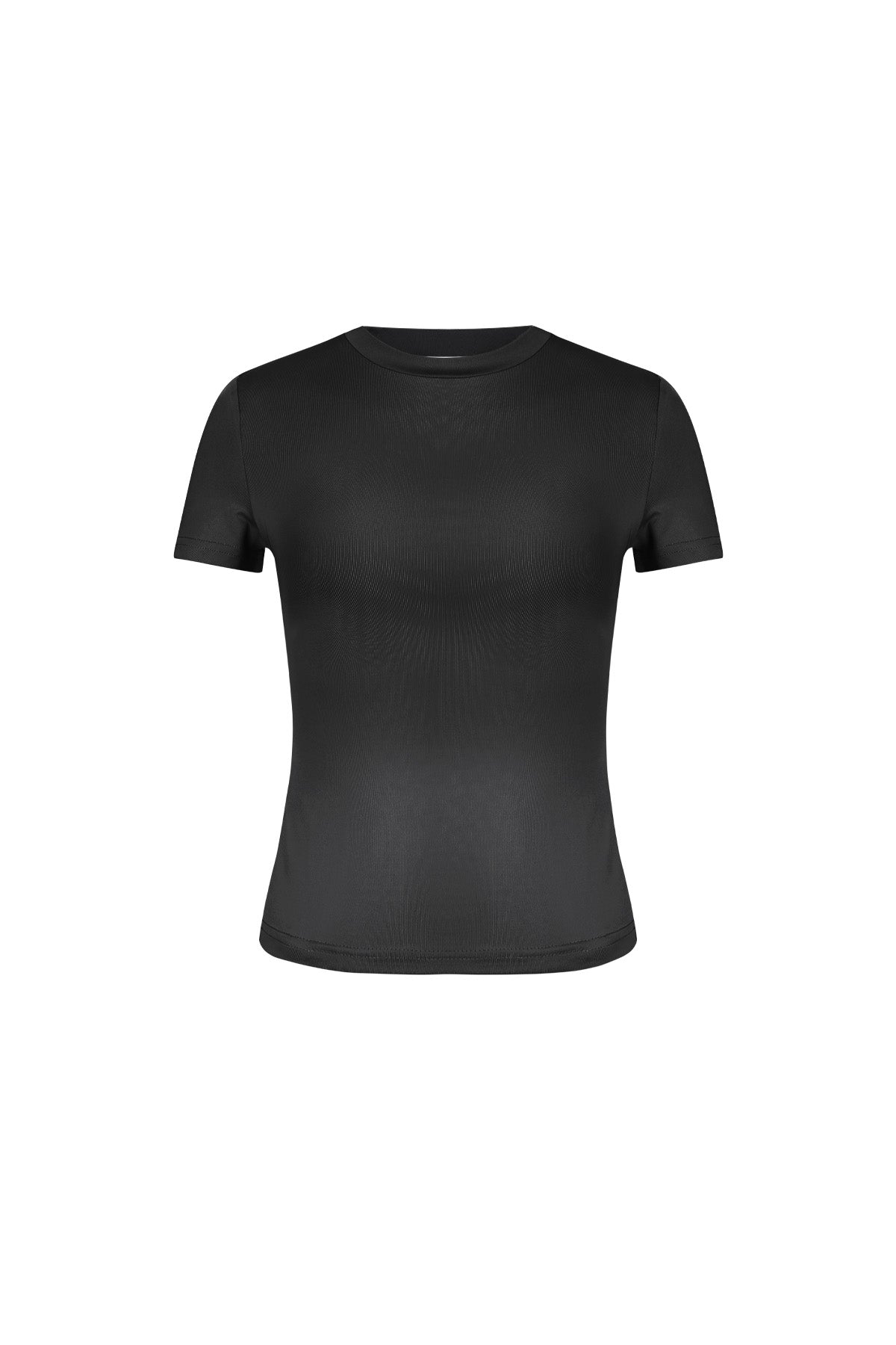 Polyester Damen Kurzarm Oberteil Passform Bodycon