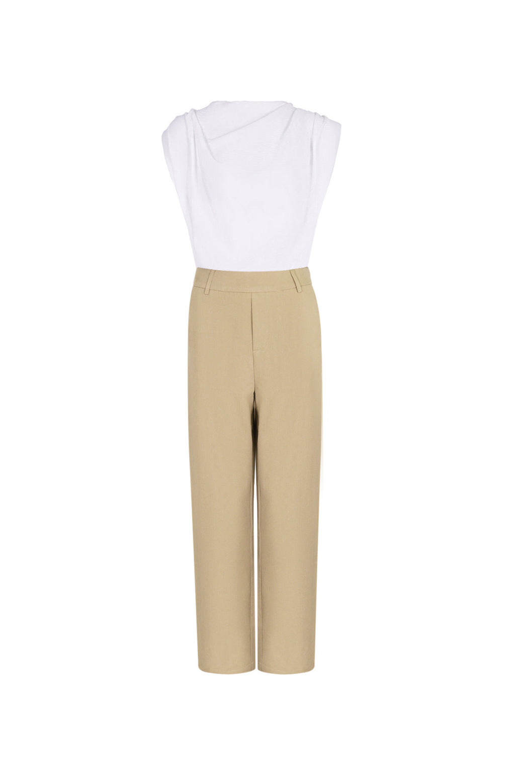 Cotton Blend Damen Wide Leg Bodysuit Frühling/Sommer Comfort Fit
