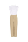 Cotton Blend Damen Wide Leg Bodysuit Frühling/Sommer Comfort Fit