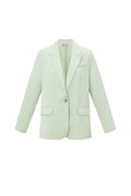 Blazer in Satinoptik Teil eines Sets