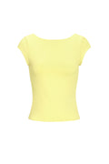Nylon Gestricktes Damen-T-Shirt Basis Einfarbig Frühling/Sommer