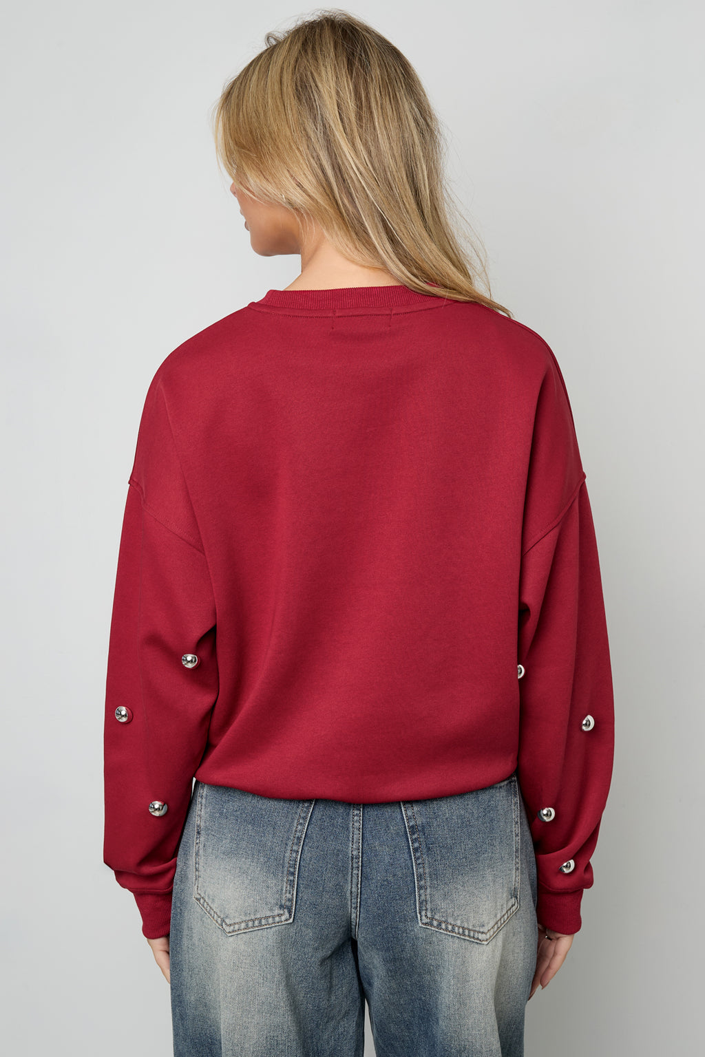 Pullover mit Nieten