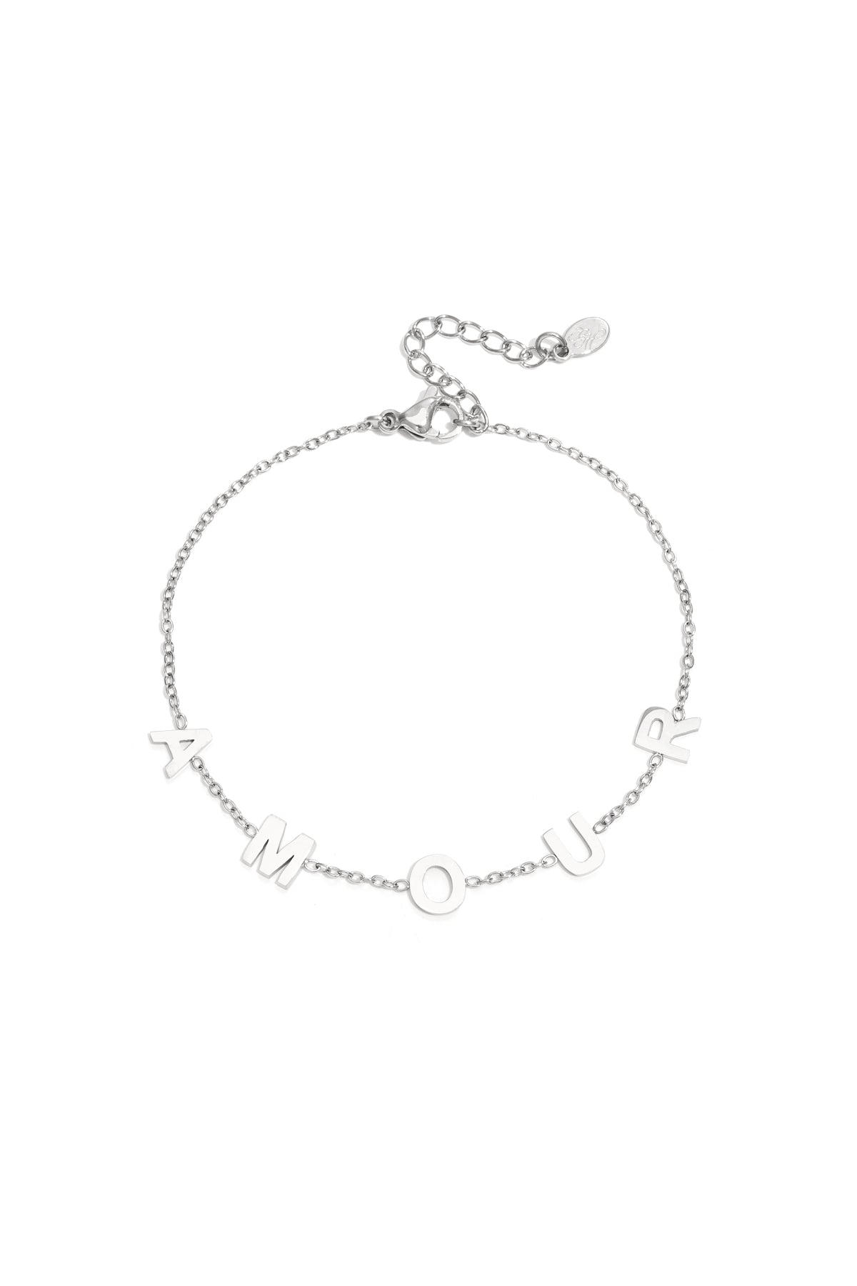 Armband Liebe klobige Buchstaben