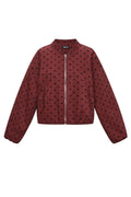Gepunktete Jacke