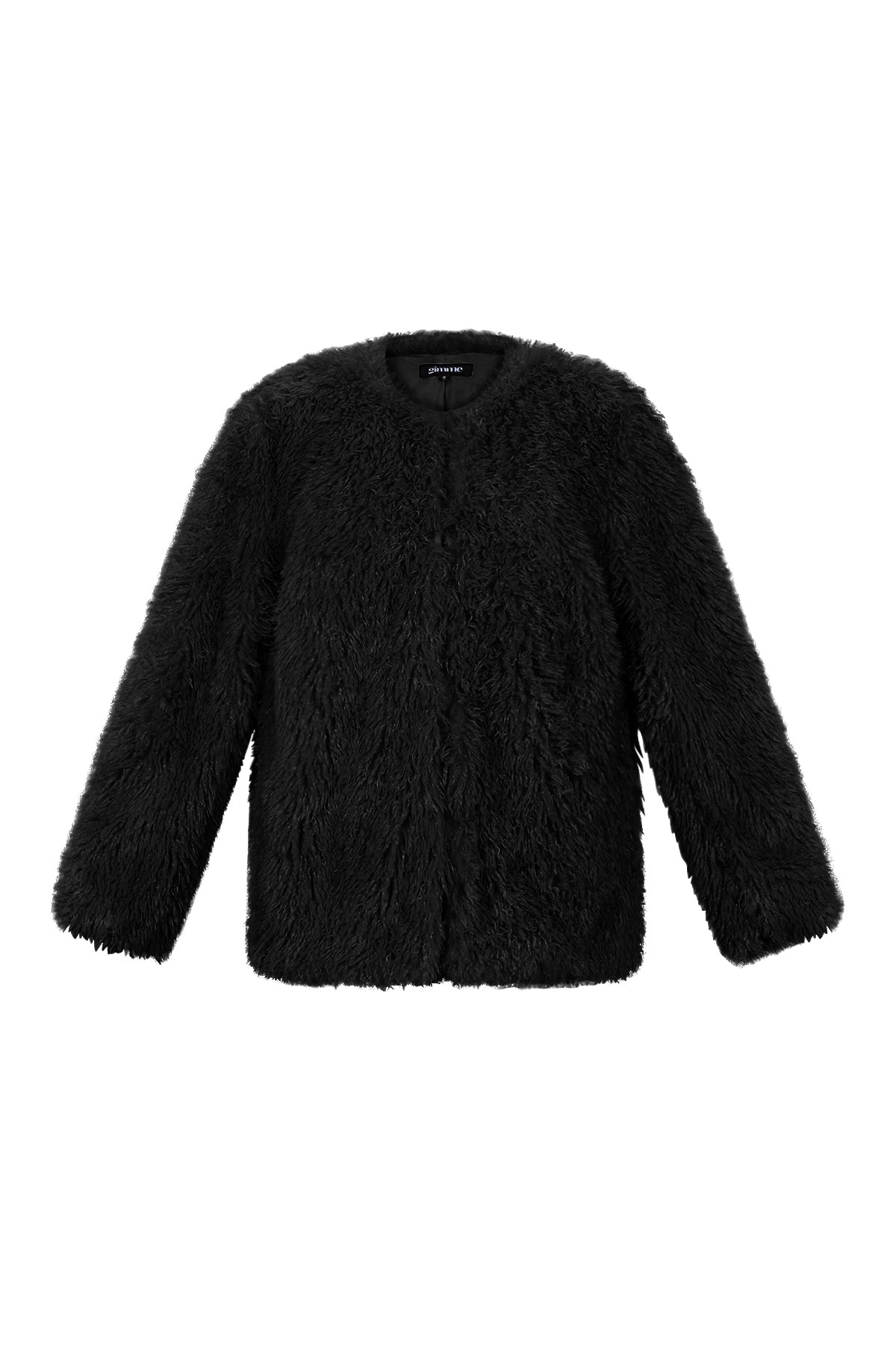 Gewebte Polyesterfasern Damenjacke Elegante Einfarbige Farbe Herbst/Winter