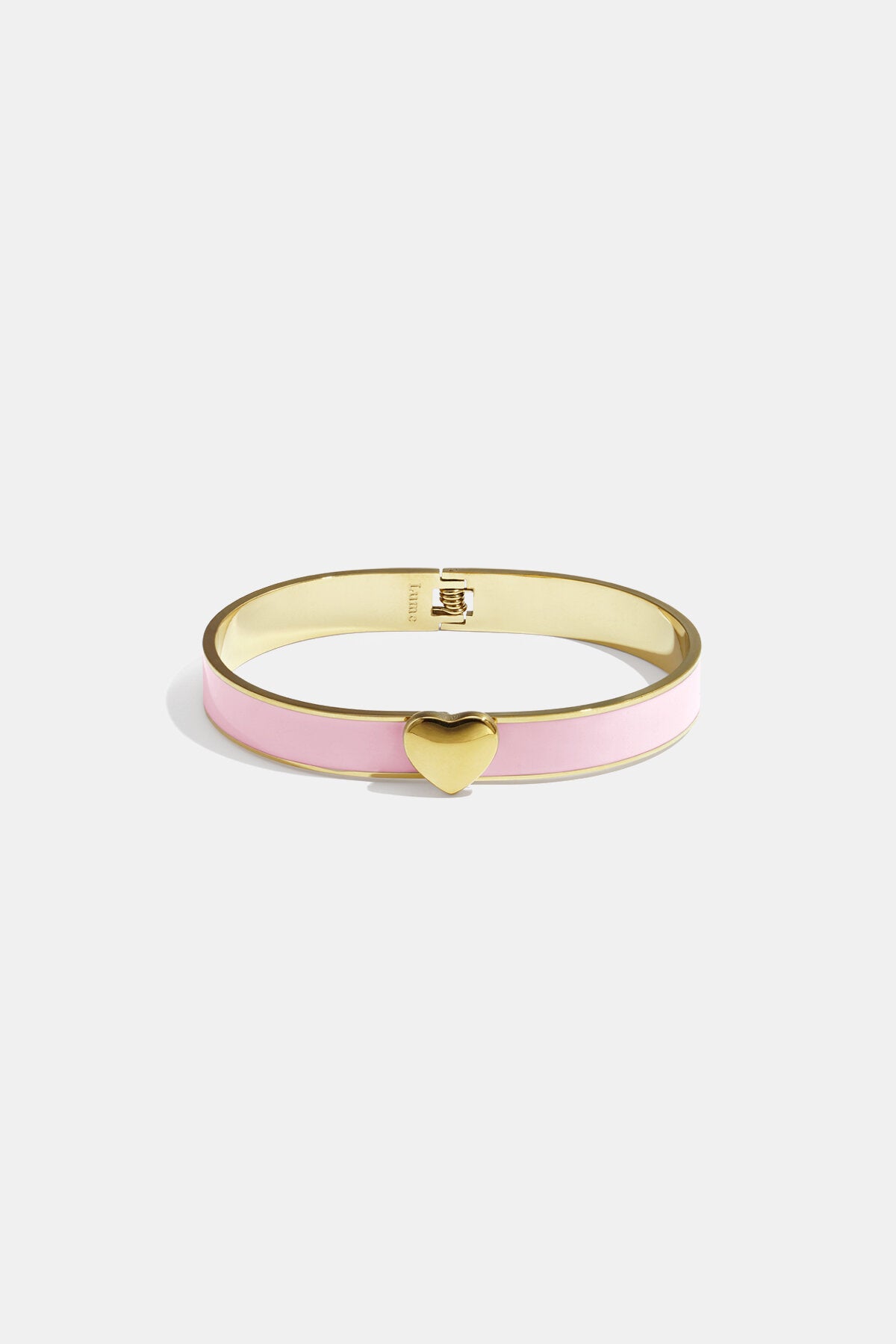 Armband in verschiedenen Farben mit Herzdetail - 0,9 cm