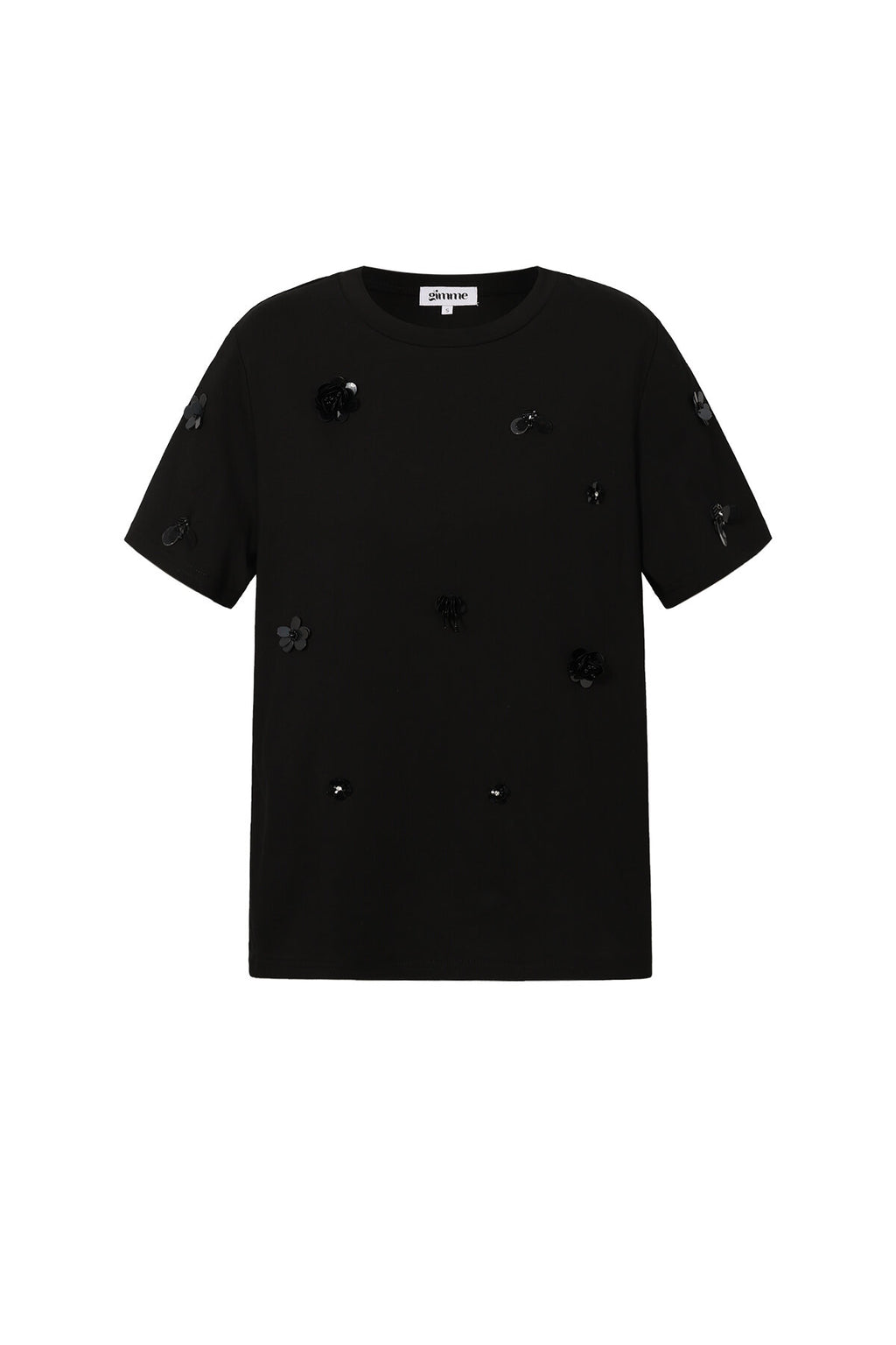 Pailletten-T-Shirt