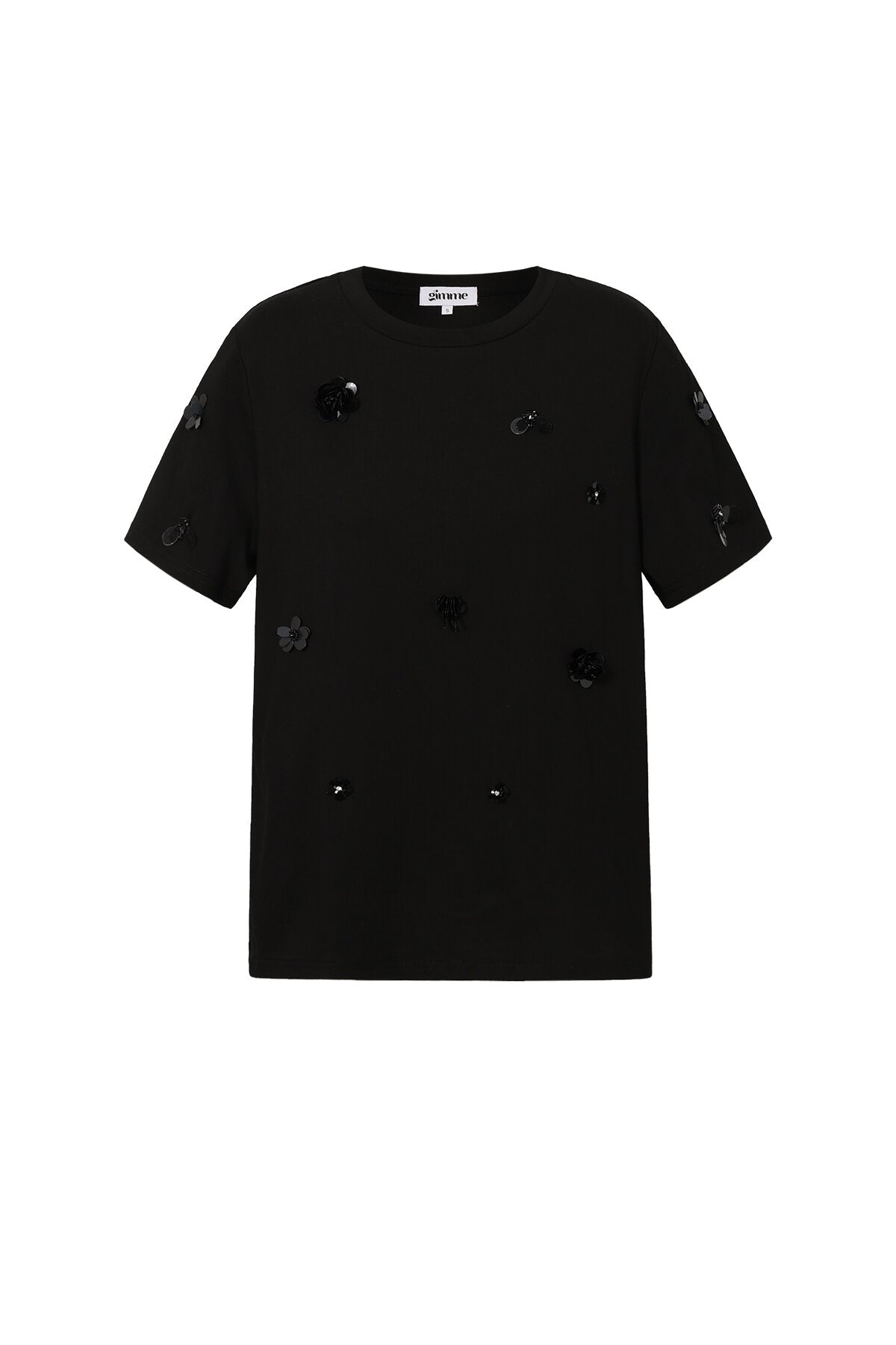 Pailletten-T-Shirt
