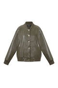 Woven Polyester Fiber Damen Bomberjacke Fall/Winter Street Style