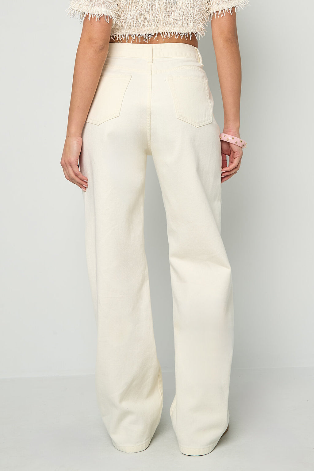 Jeans mit Schnürung