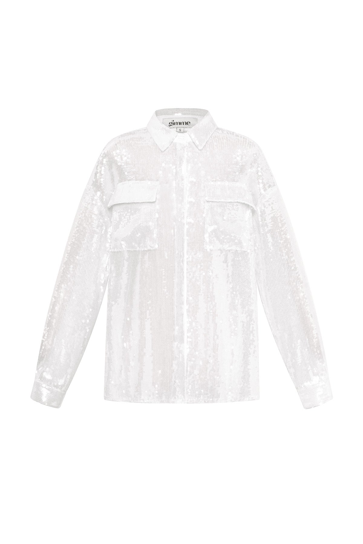 Gewebte Polyesterfasern Damenbluse Elegante Einfarbigkeit Frühling/Sommer