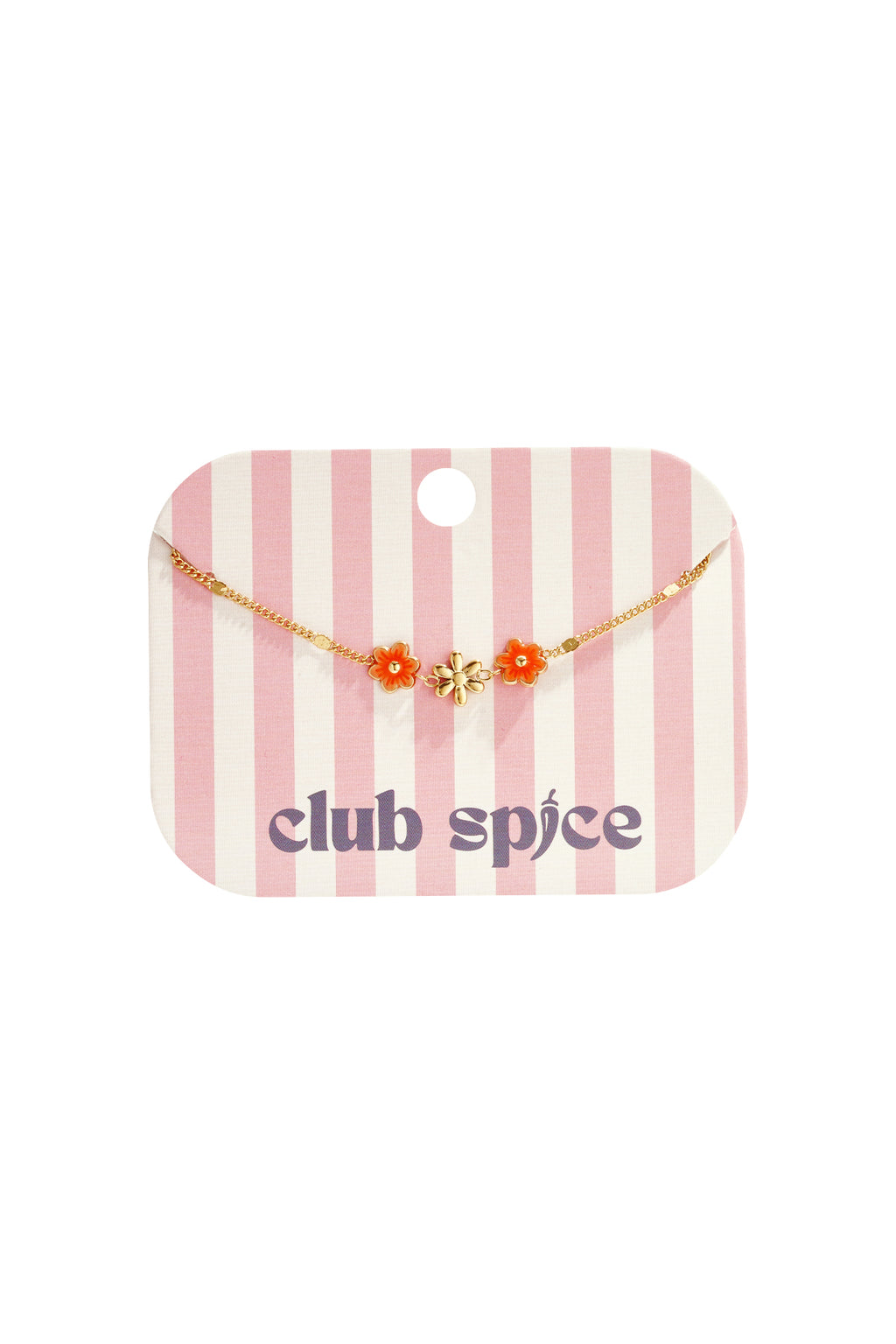 Armband mit bunten Blumen