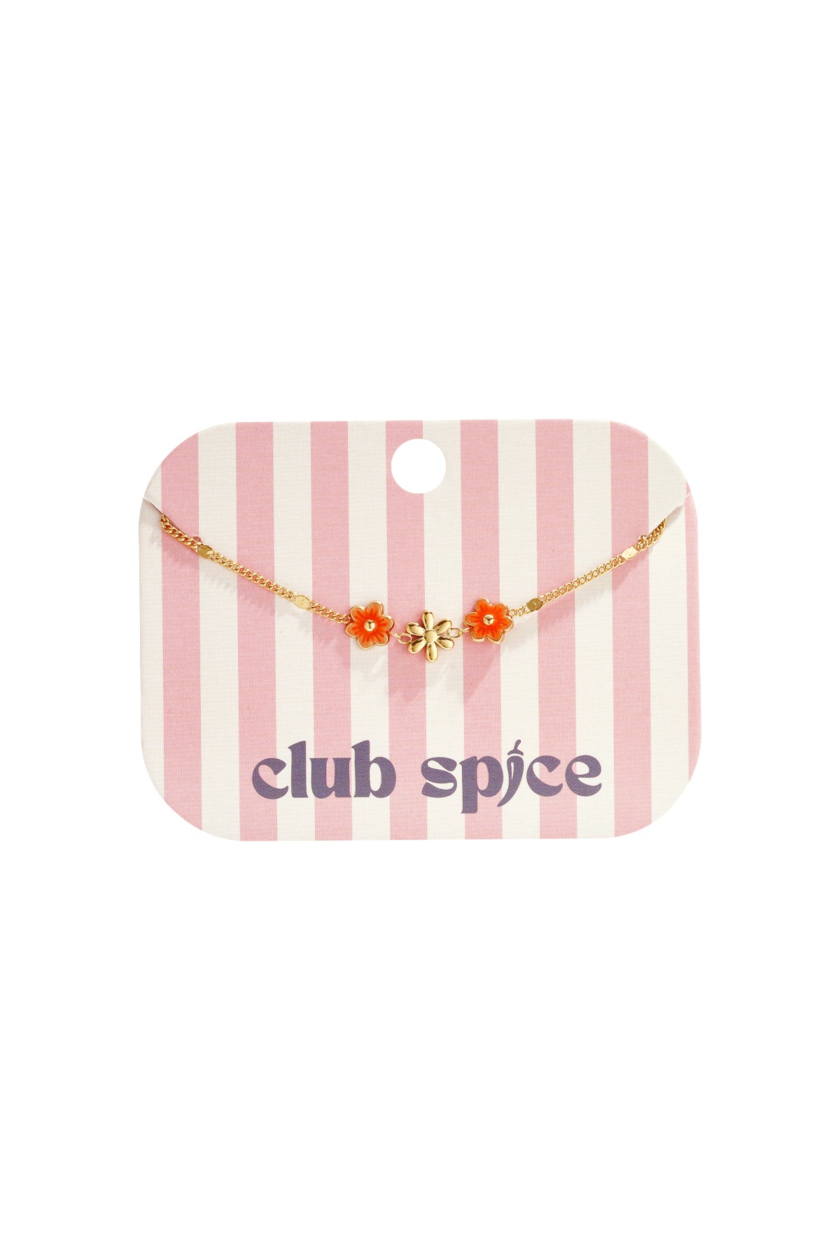 Armband mit bunten Blumen