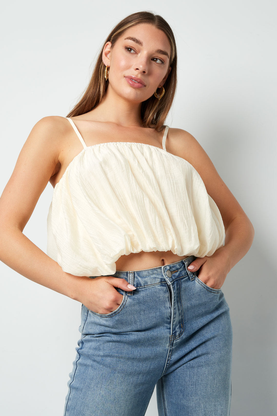 Gewebte Casual Damen-Top Ohne Ärmel Einfarbige Farbe Frühling/Sommer