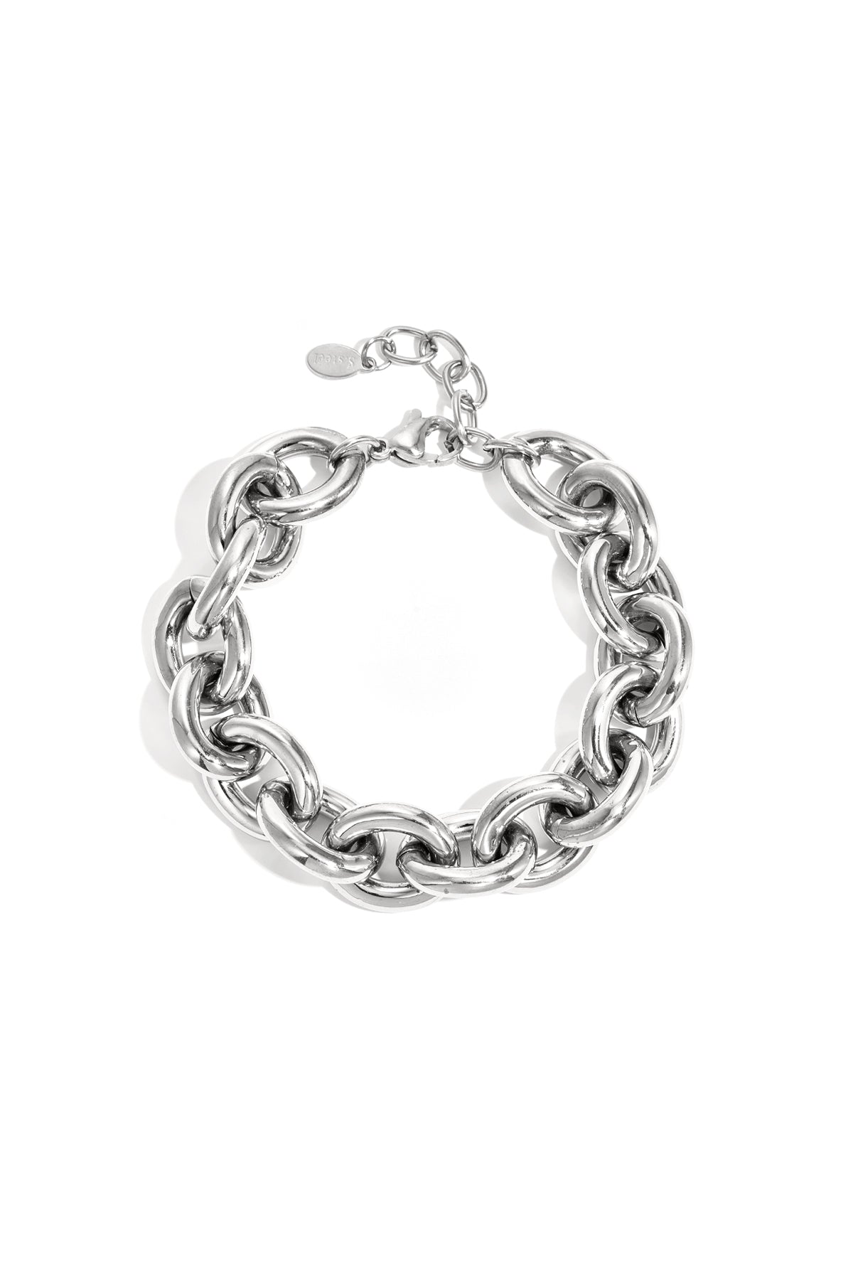 Armband mit massiven Gliedern