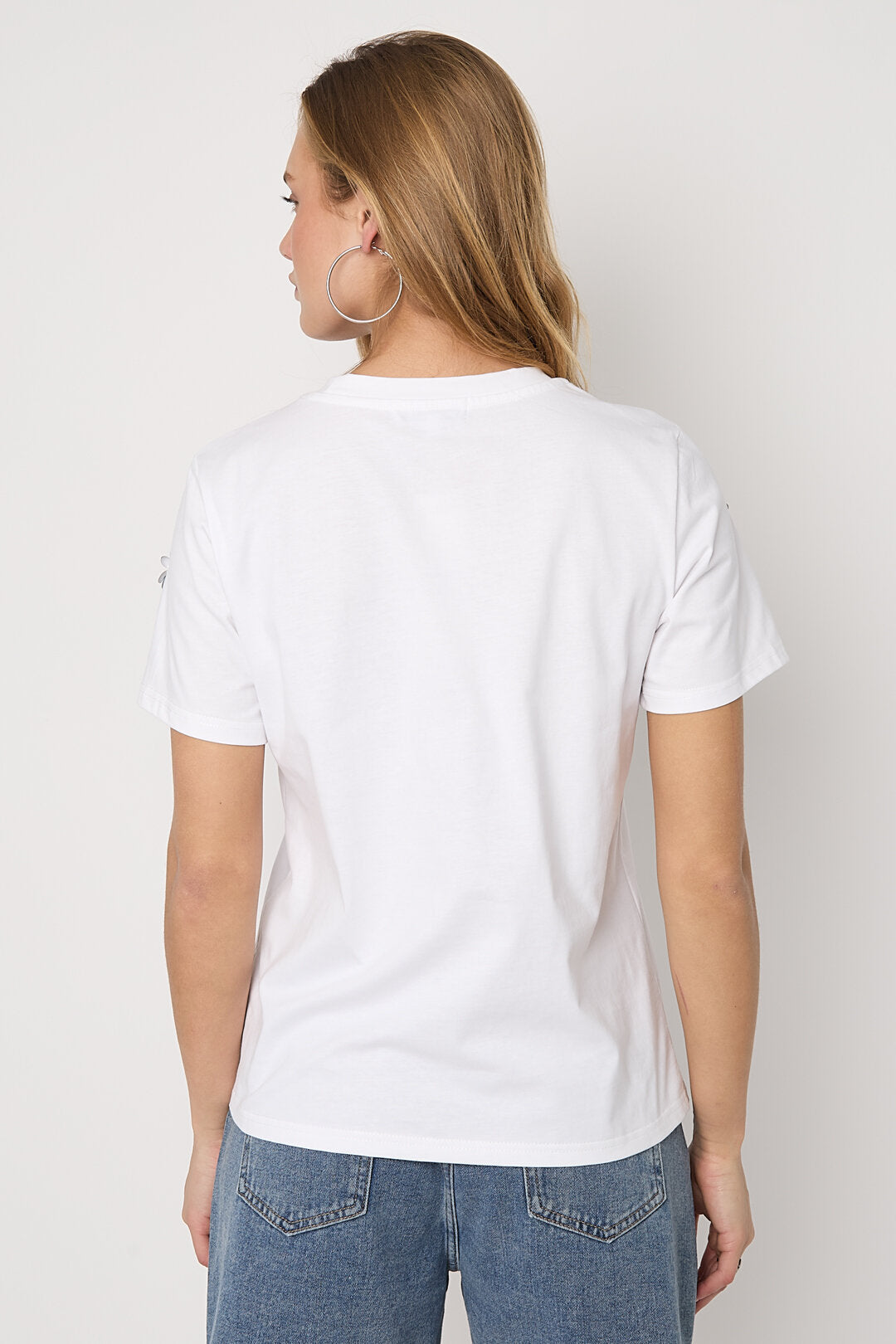Pailletten-T-Shirt