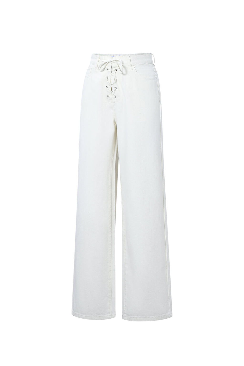 Jeans mit Schnürung