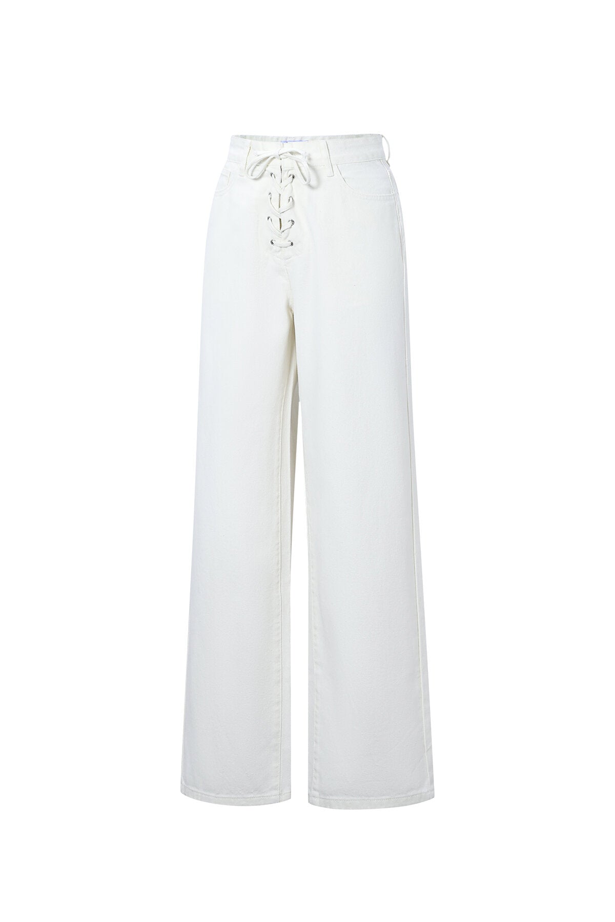 Jeans mit Schnürung
