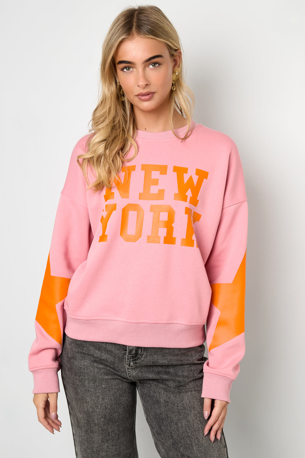 New York Pullover mit Stern
