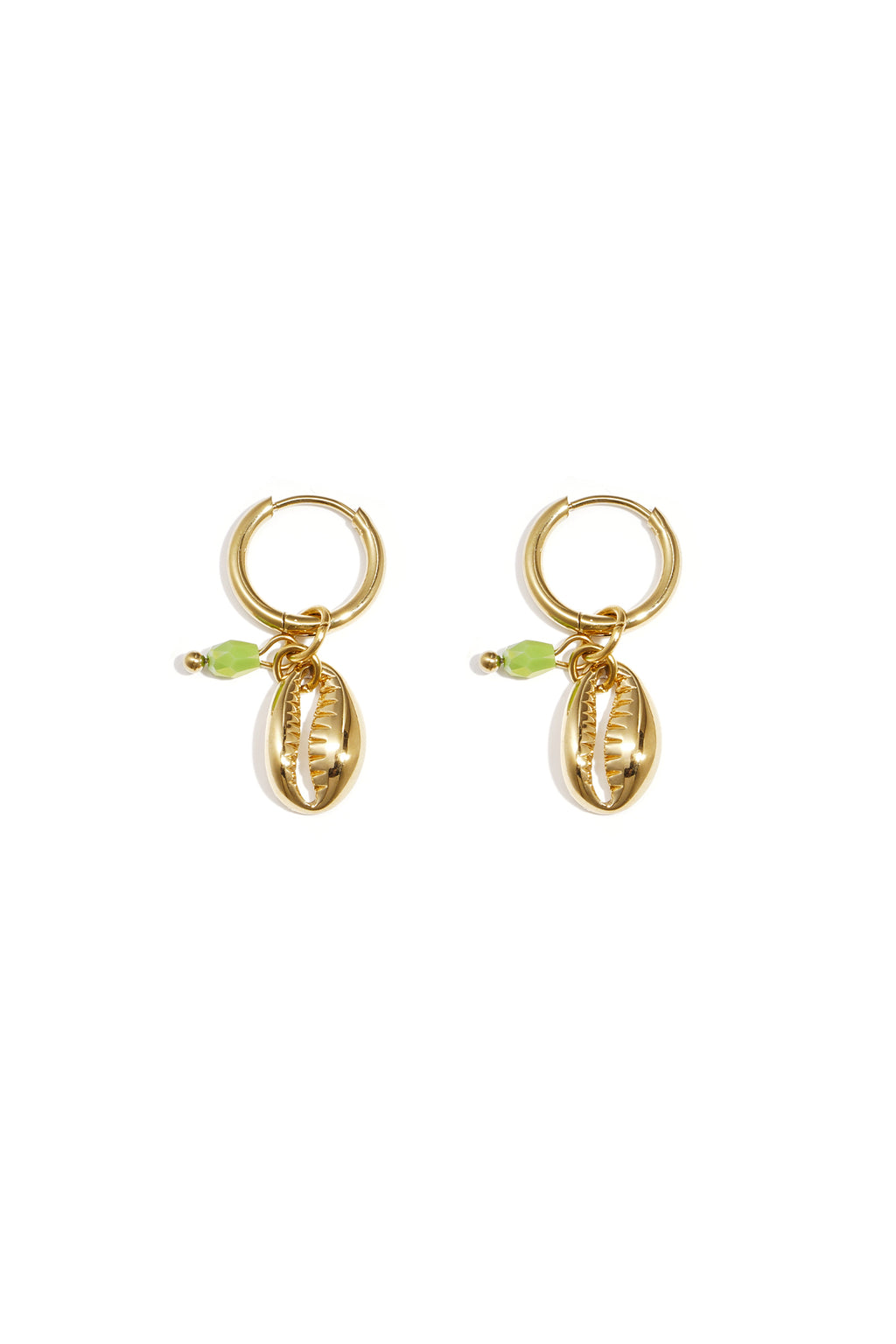 Sommerliche Vibe-Ohrringe - Goldfarben