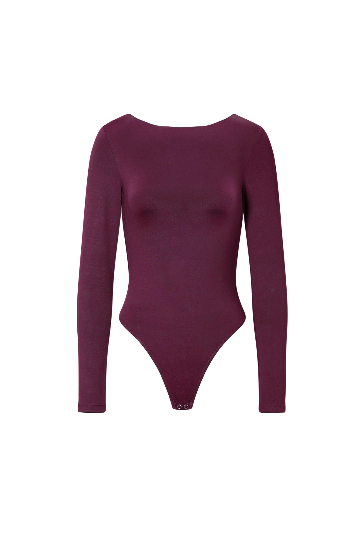 Gestrickter Nylon-Formkörper-Bodysuit Basis Einfarbiger Farbton