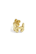 Edelstahl Ohr Manschetten Blume Casual Täglich Einfache Serie frauen schmuck